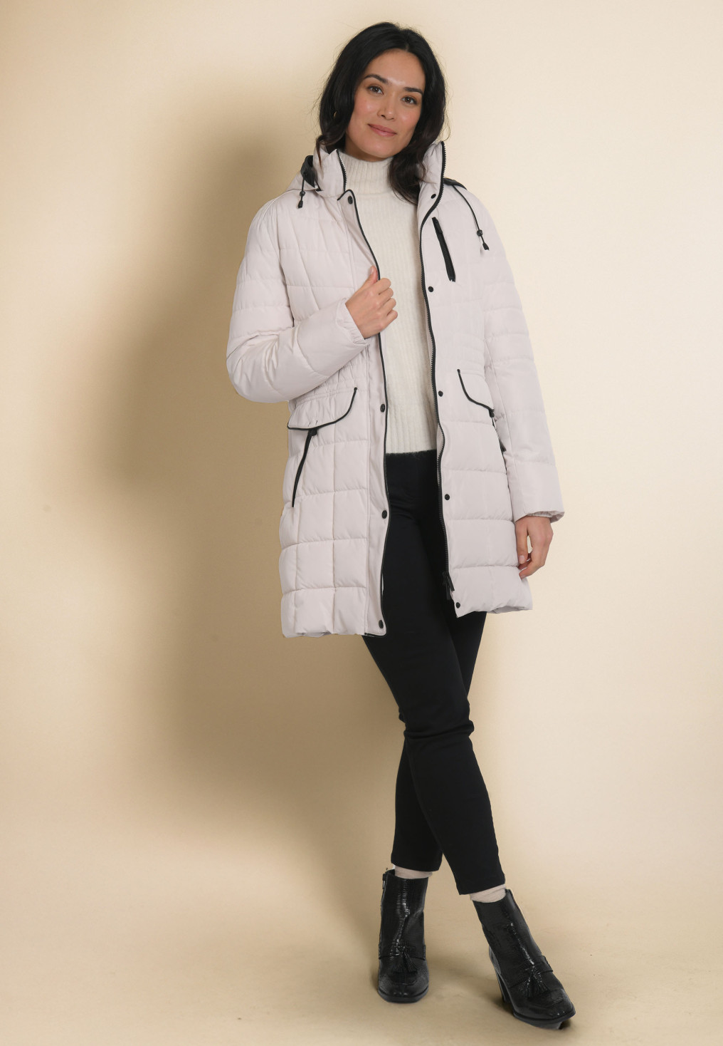 PARKA - JUSTESSE - CIMENT